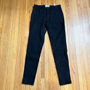 DUER DU/ER Pants Womens 27 X28 Black Skinny Chino
